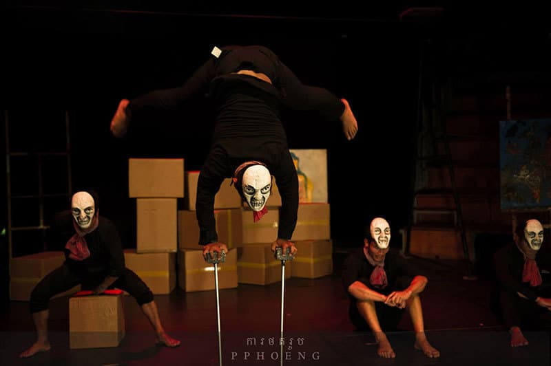 performance by Phare Circus in Siem Reap